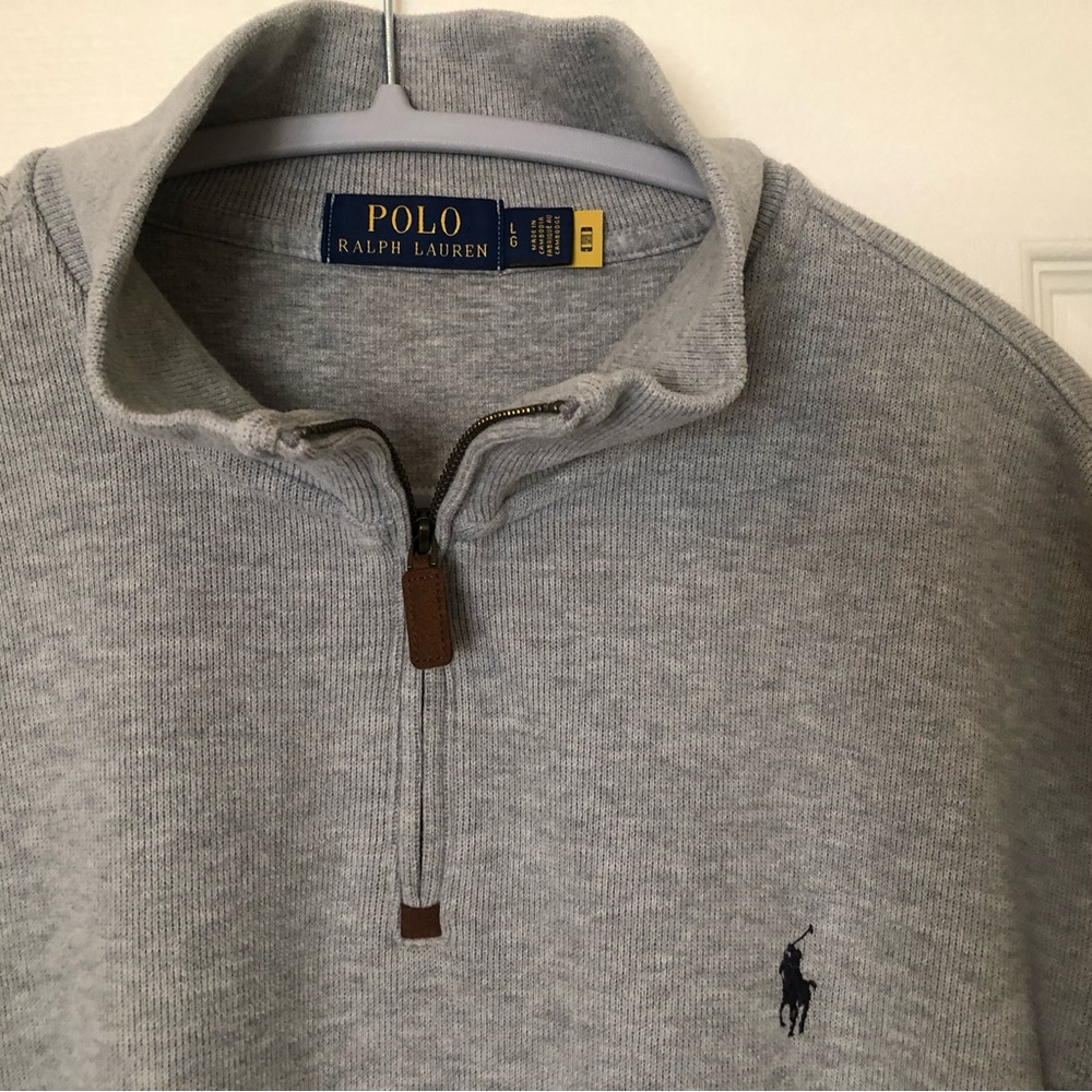 Polo 1/4 zip pullover